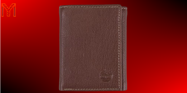 Timberland Mens Genuine Leather RFID Blocking Trifold Wallet